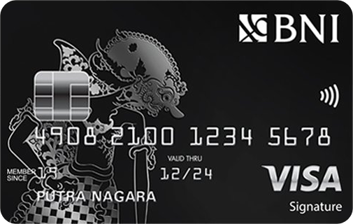 BNI Visa Signature Credit Card